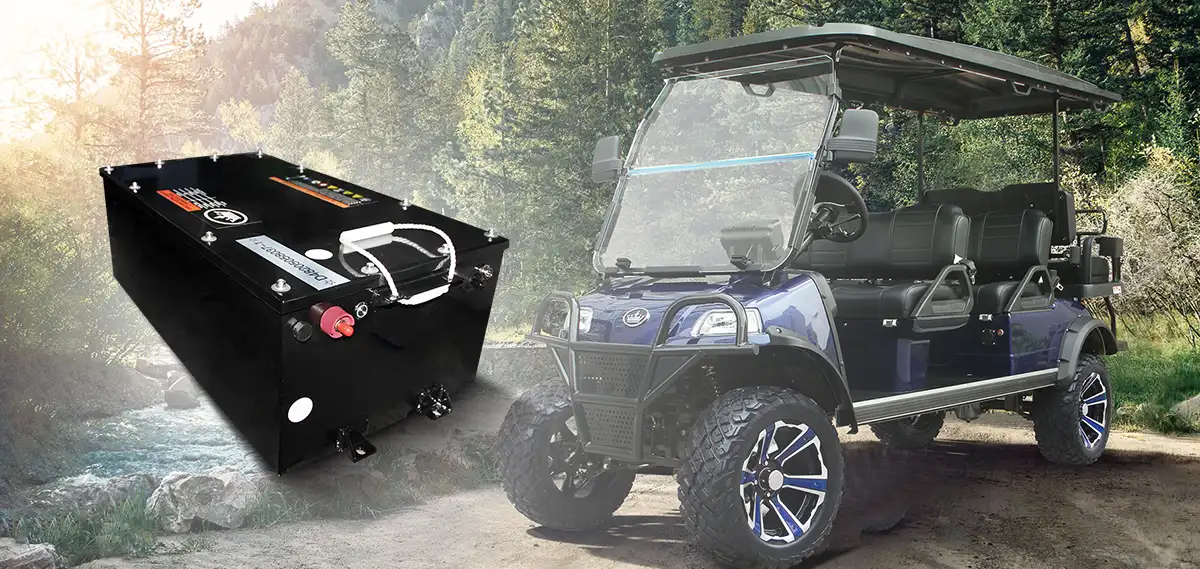 golf carts with lithium batteries