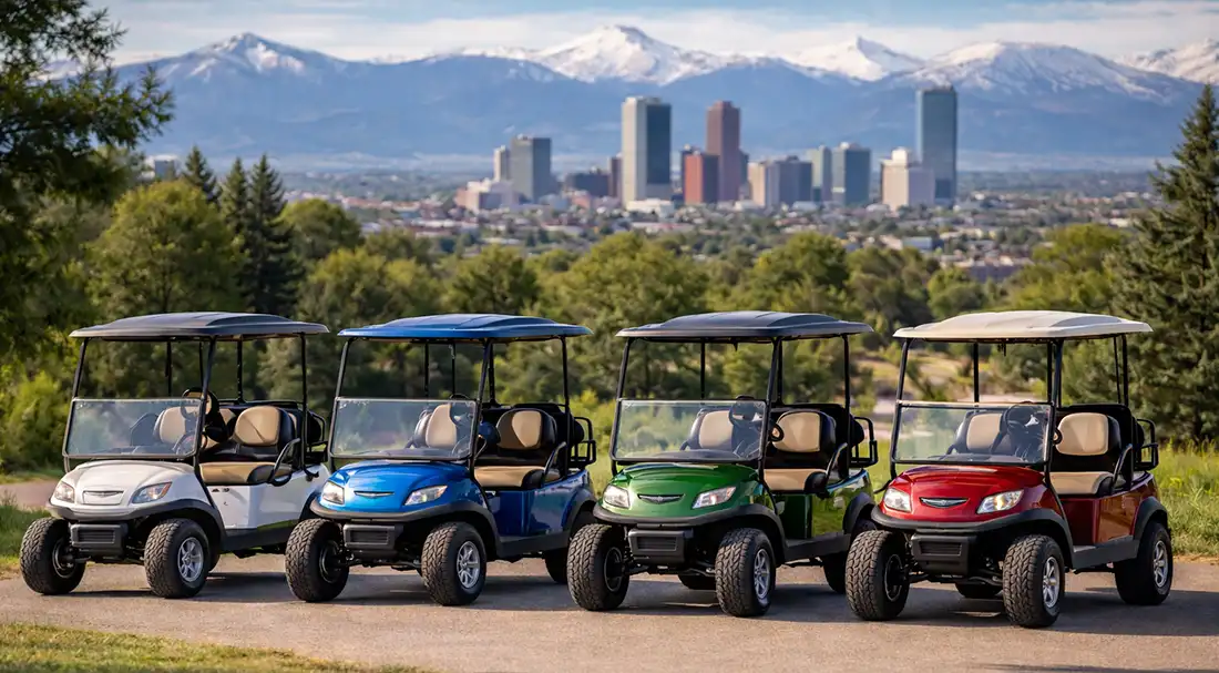 golf cart laws across Denver, Boulder, Fort Collins, and Colorado Springs