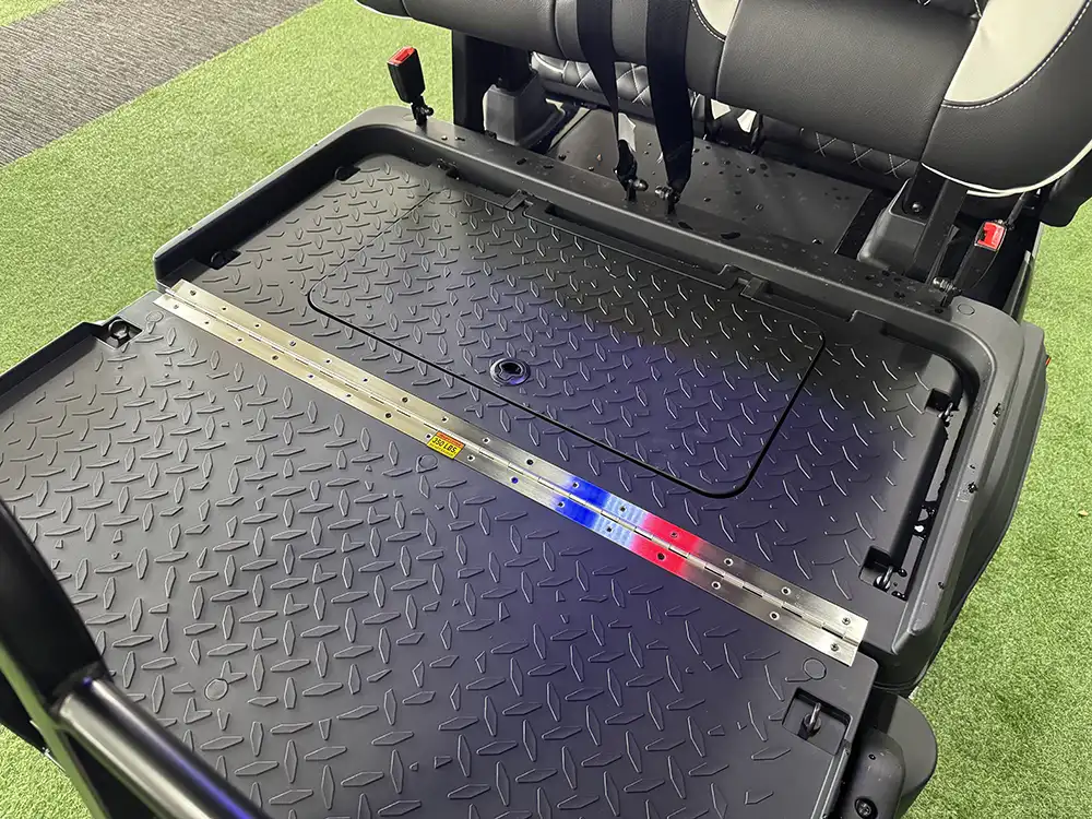 2026 icon i60lx golf cart bed storage