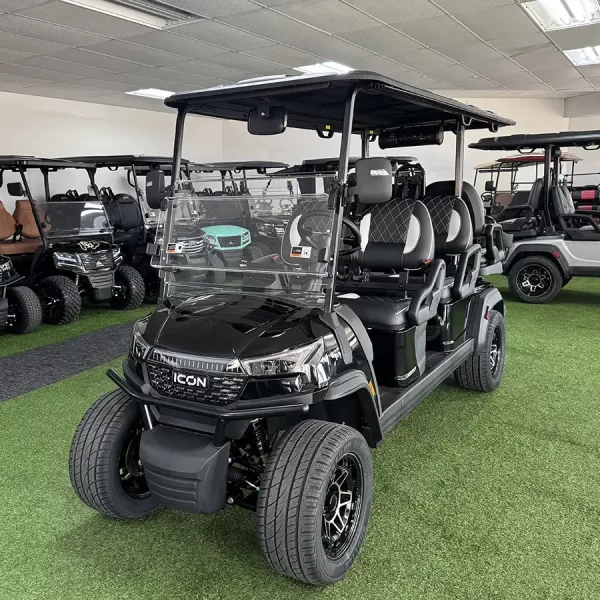 New 2026 ICON i60LX Golf Cart for Sale | Lifted 6-Passenger