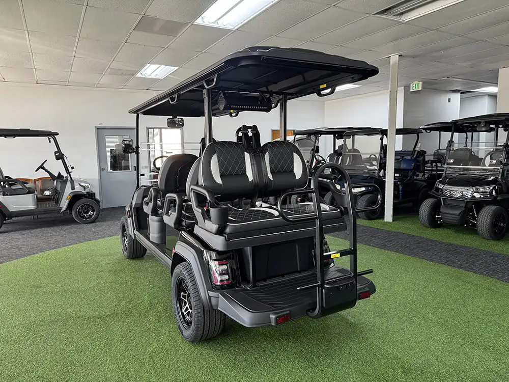 2026 icon i60lx golf cart black rear