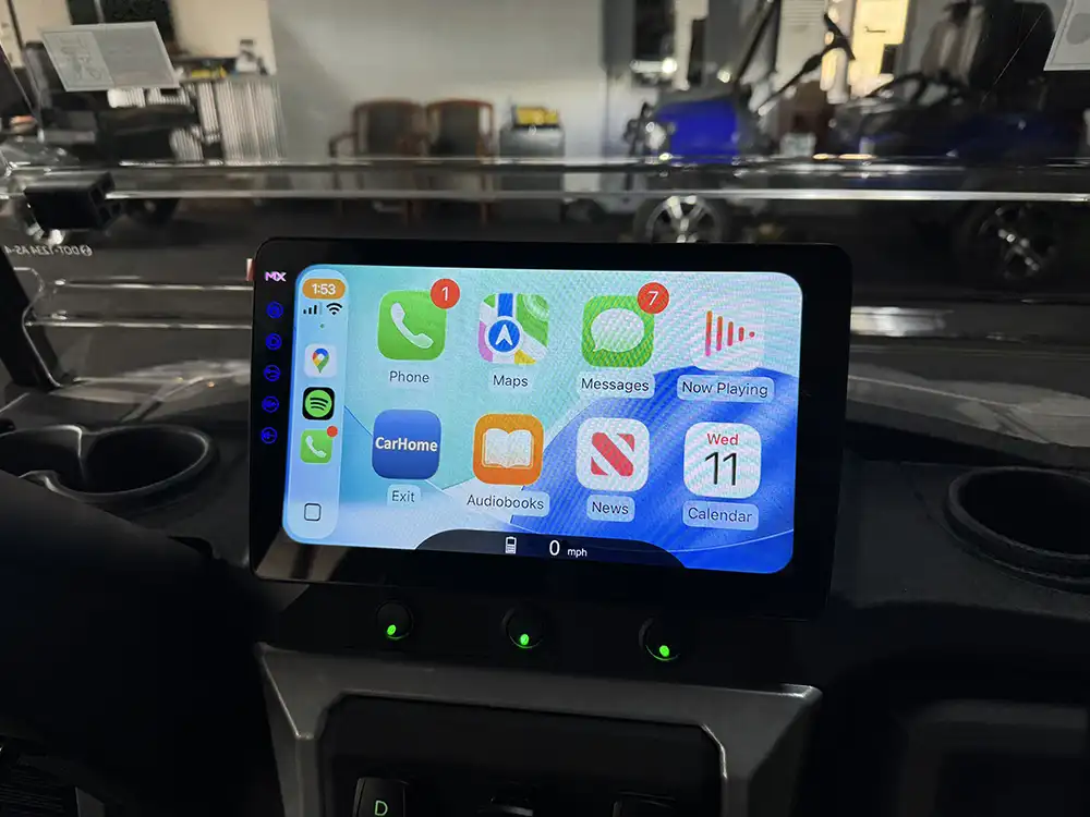 2026 icon i60lx golf cart display screen