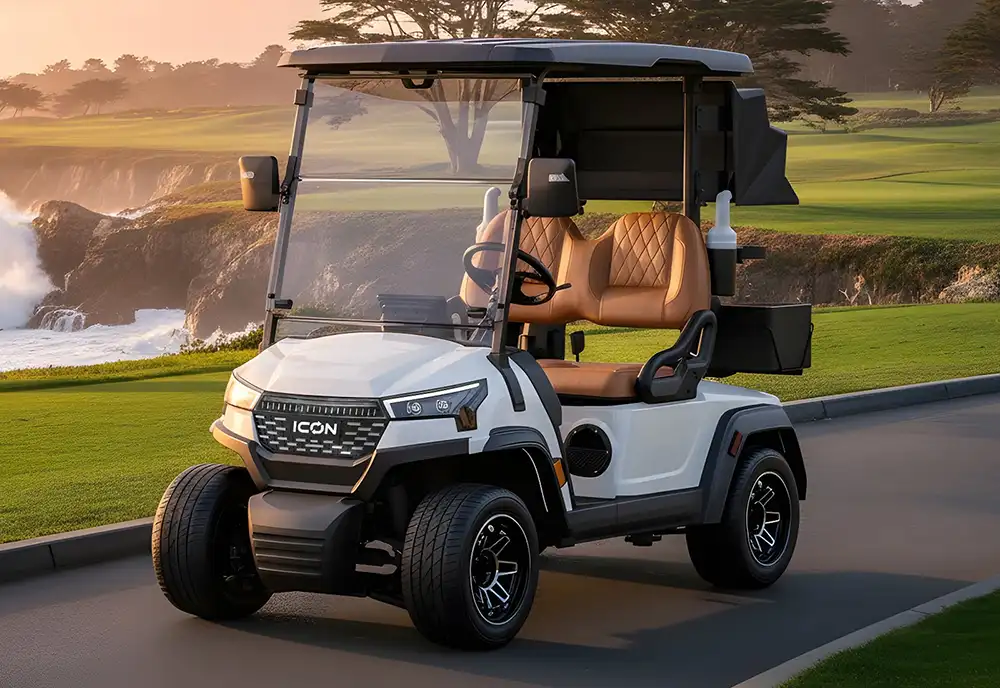 ICON i20X Golf Cart White