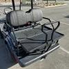 2025 black icon i40l golf cart flat bed