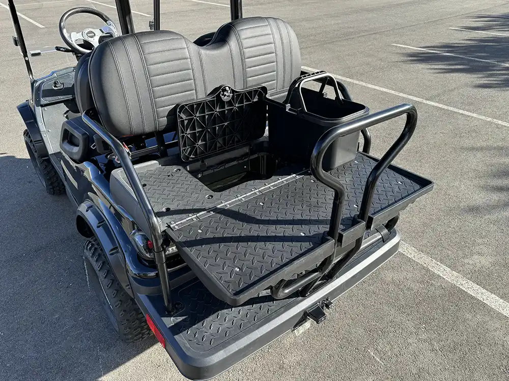 2025 black icon i40l golf cart storage
