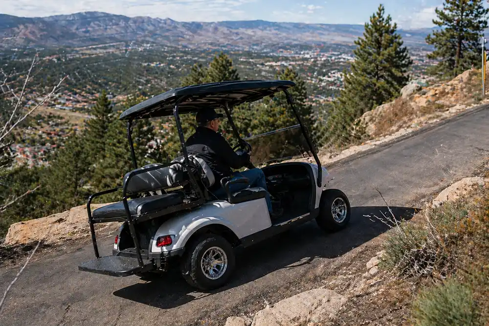 Golf Cart Losing Power on Hills in Colorado