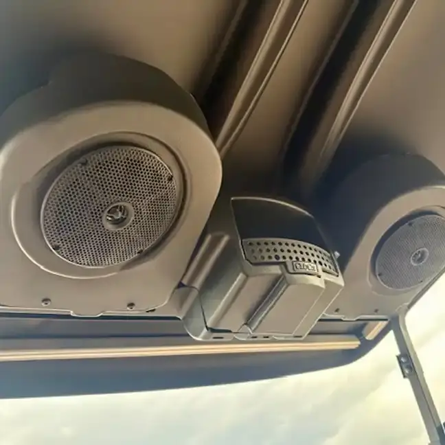club car onward golf cart speakers