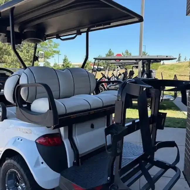 white used club car onward seating 2019